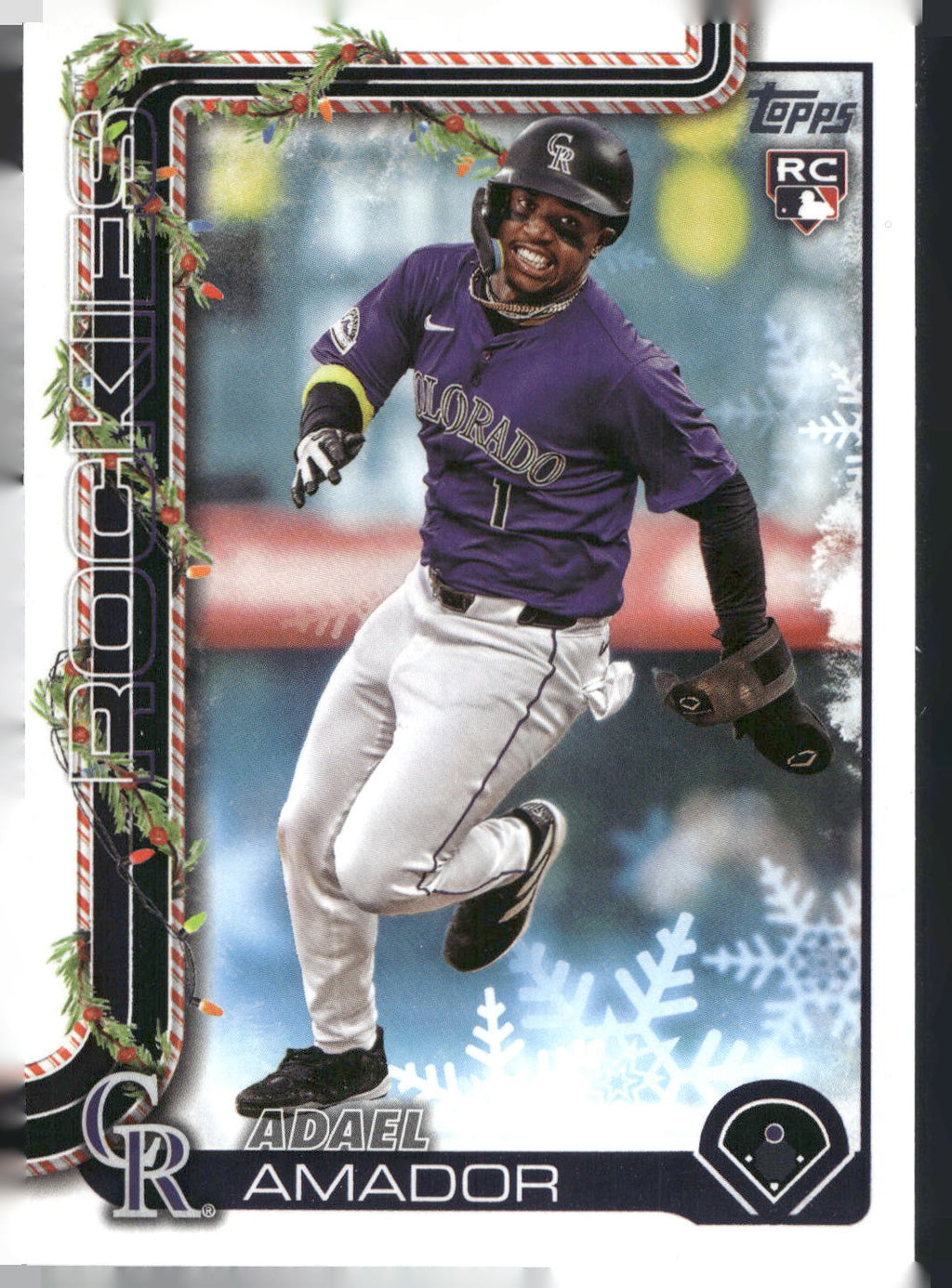 2025 Topps Holiday #H42 Adael Amador