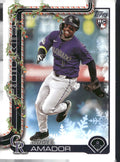 2025 Topps Holiday #H42 Adael Amador