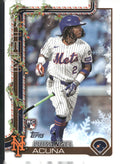 2025 Topps Holiday #H113 Luisangel Acuña