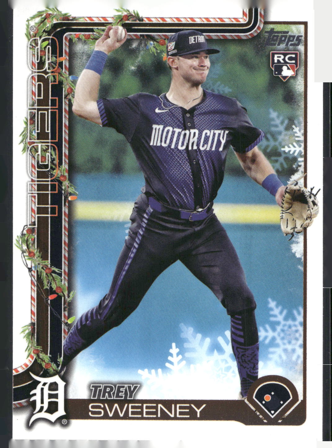 2025 Topps Holiday #H172 Trey Sweeney