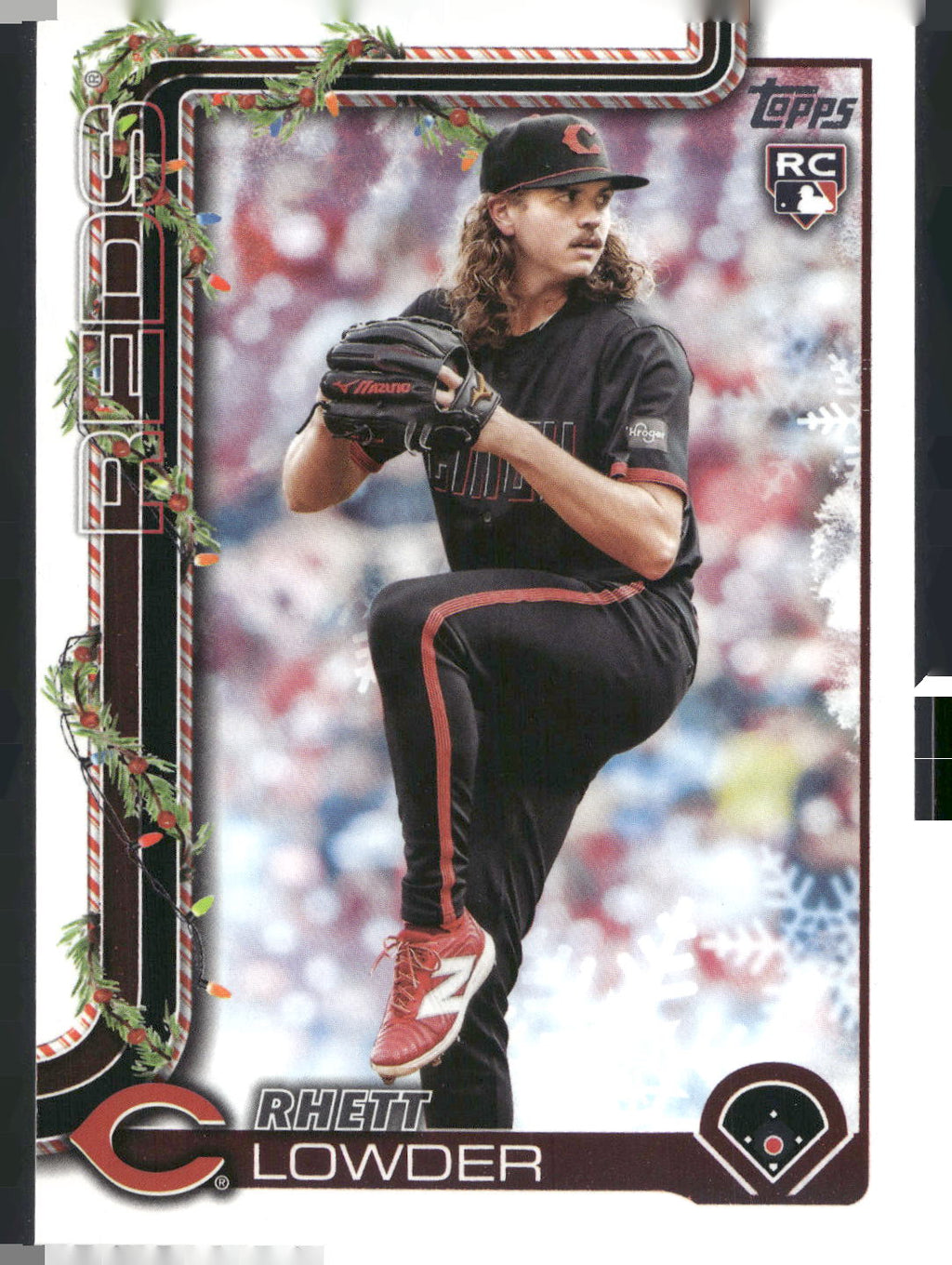 2025 Topps Holiday #H104 Rhett Lowder