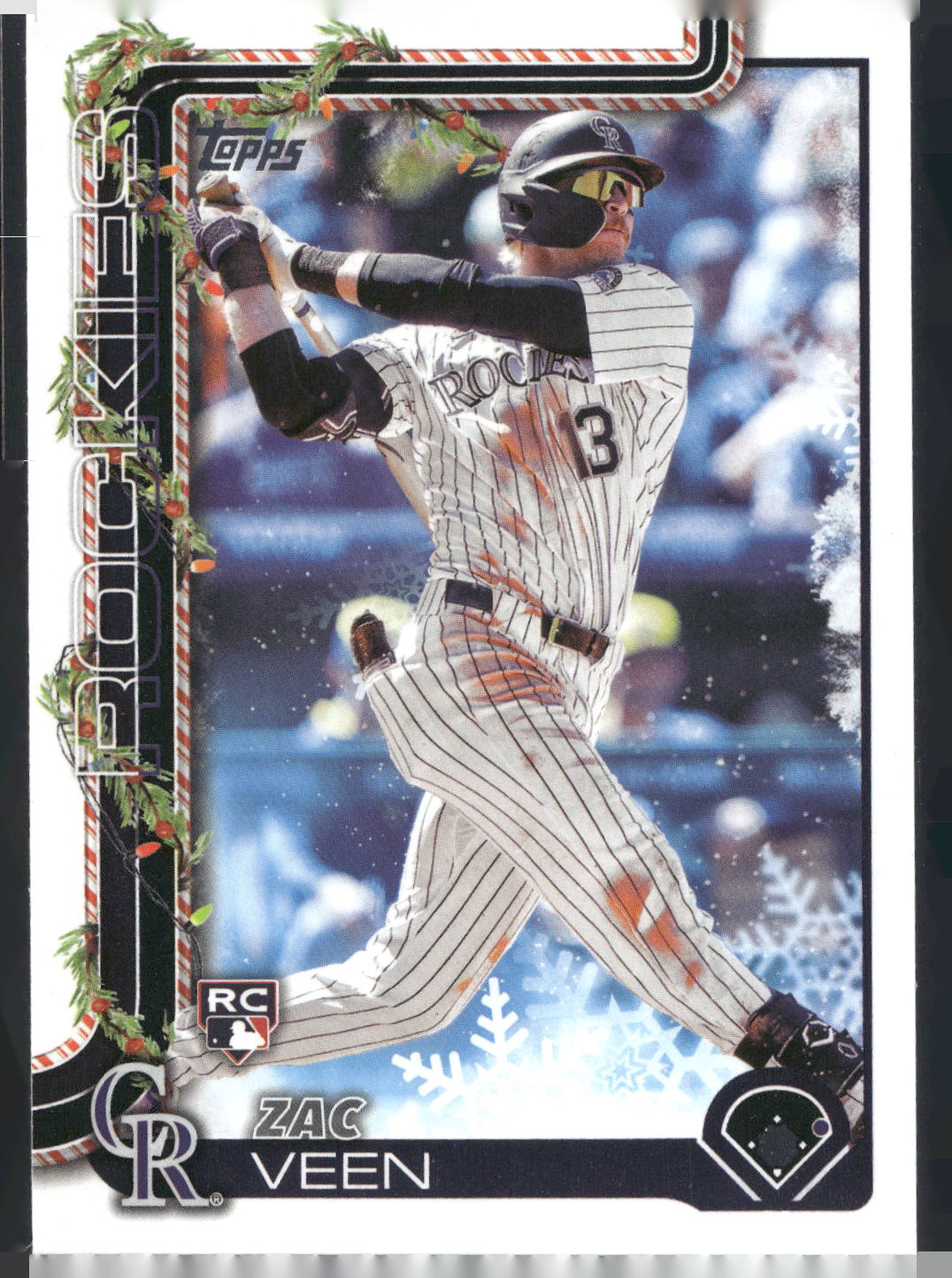 2025 Topps Holiday #H92 Zac Veen