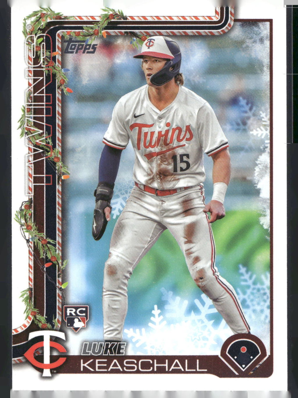 2025 Topps Holiday #H189 Luke Keaschall