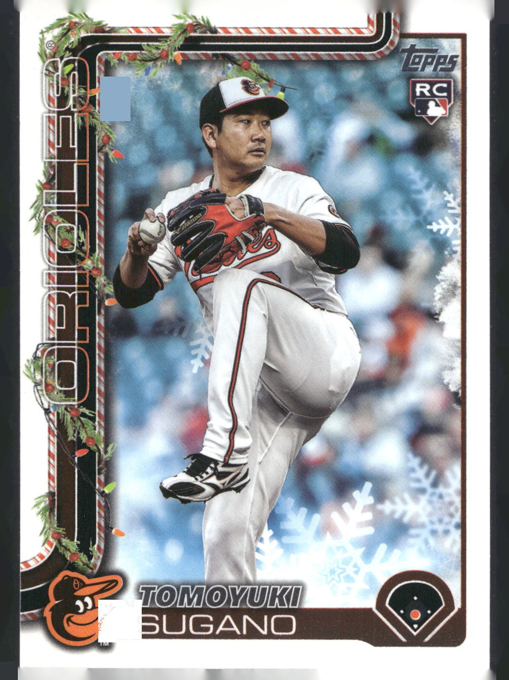 2025 Topps Holiday #H137 Tomoyuki Sugano