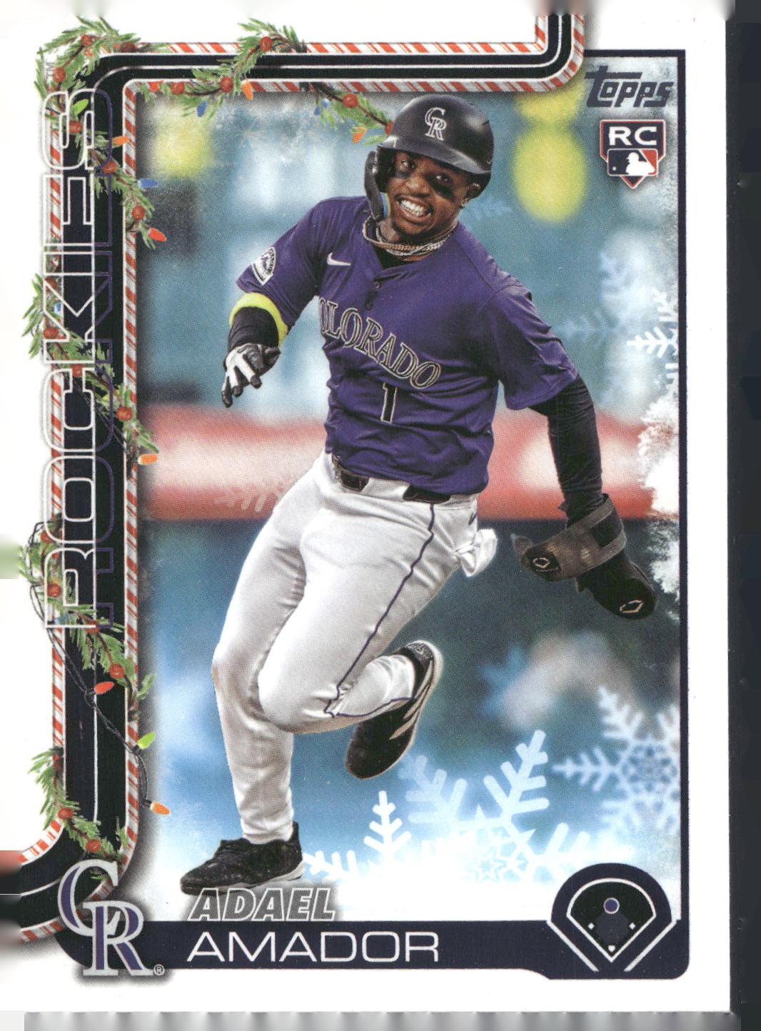 2025 Topps Holiday #H42 Adael Amador