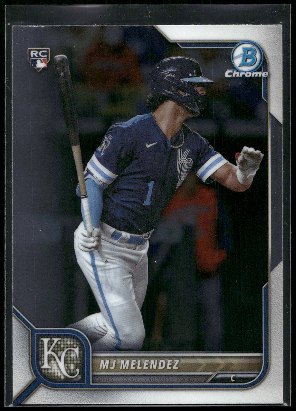 2022 Bowman Chrome #25 MJ Melendez
