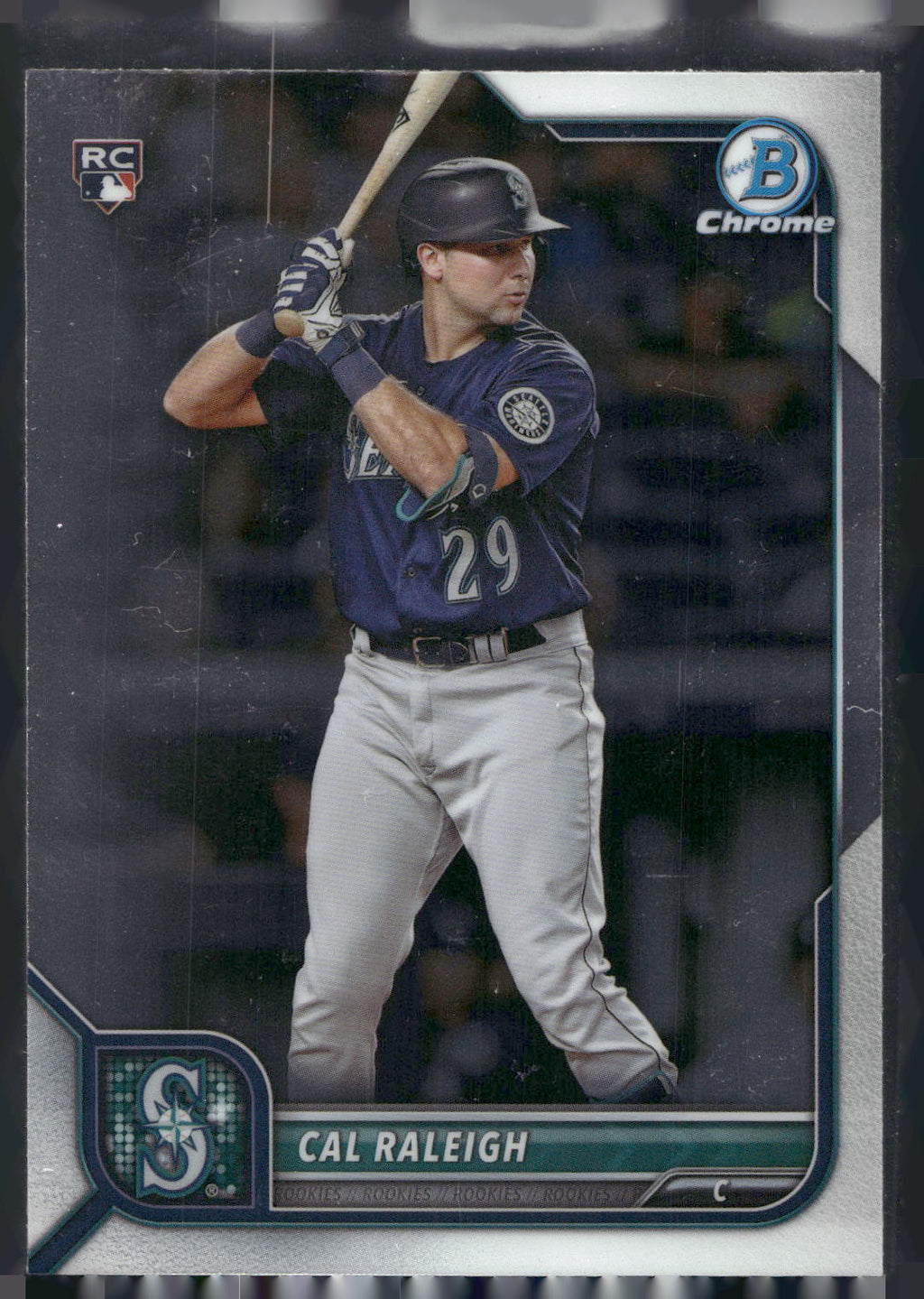 2022 Bowman Chrome #51 Cal Raleigh