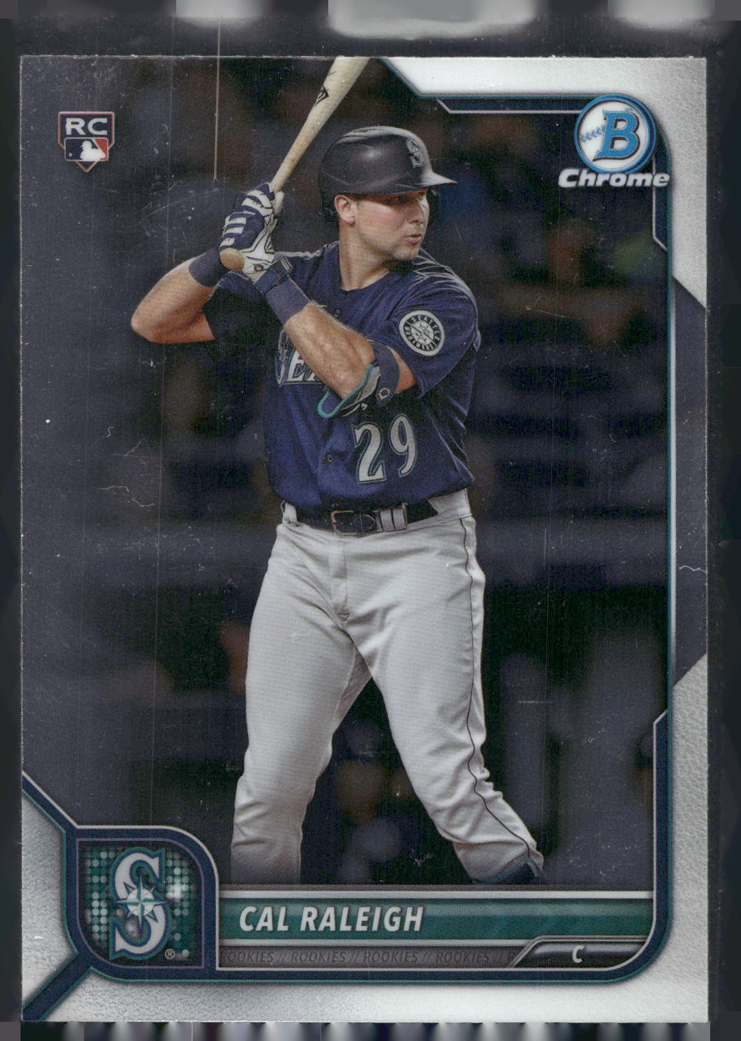 2022 Bowman Chrome #51 Cal Raleigh