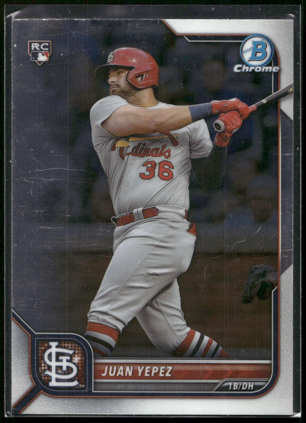 2022 Bowman Chrome #26 Juan Yepez