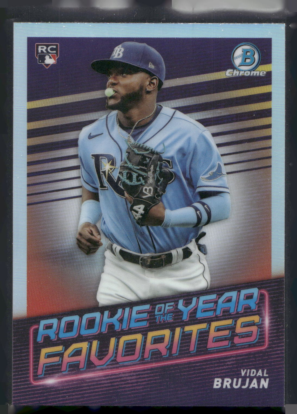 2022 Bowman Chrome Rookie of the Year Favorites #ROYF-4 Vidal Brujan