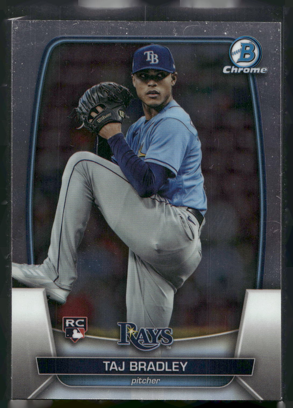 2023 Bowman Chrome #82 Taj Bradley
