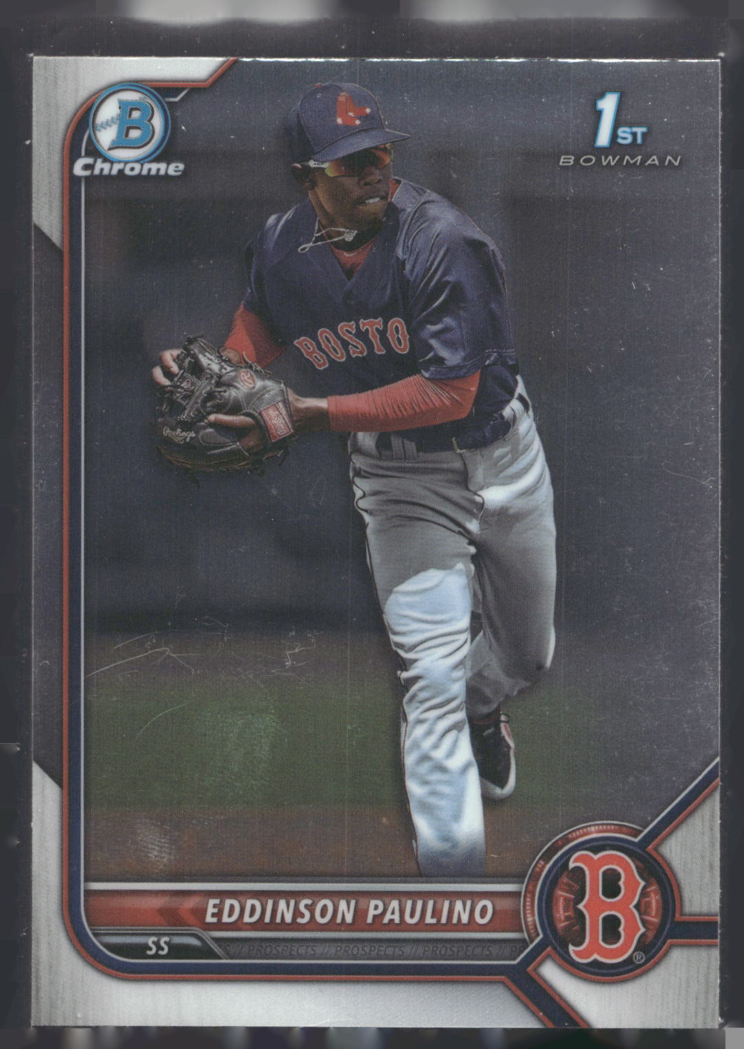 2022 Bowman Chrome #BCP-175 Eddinson Paulino Prospects