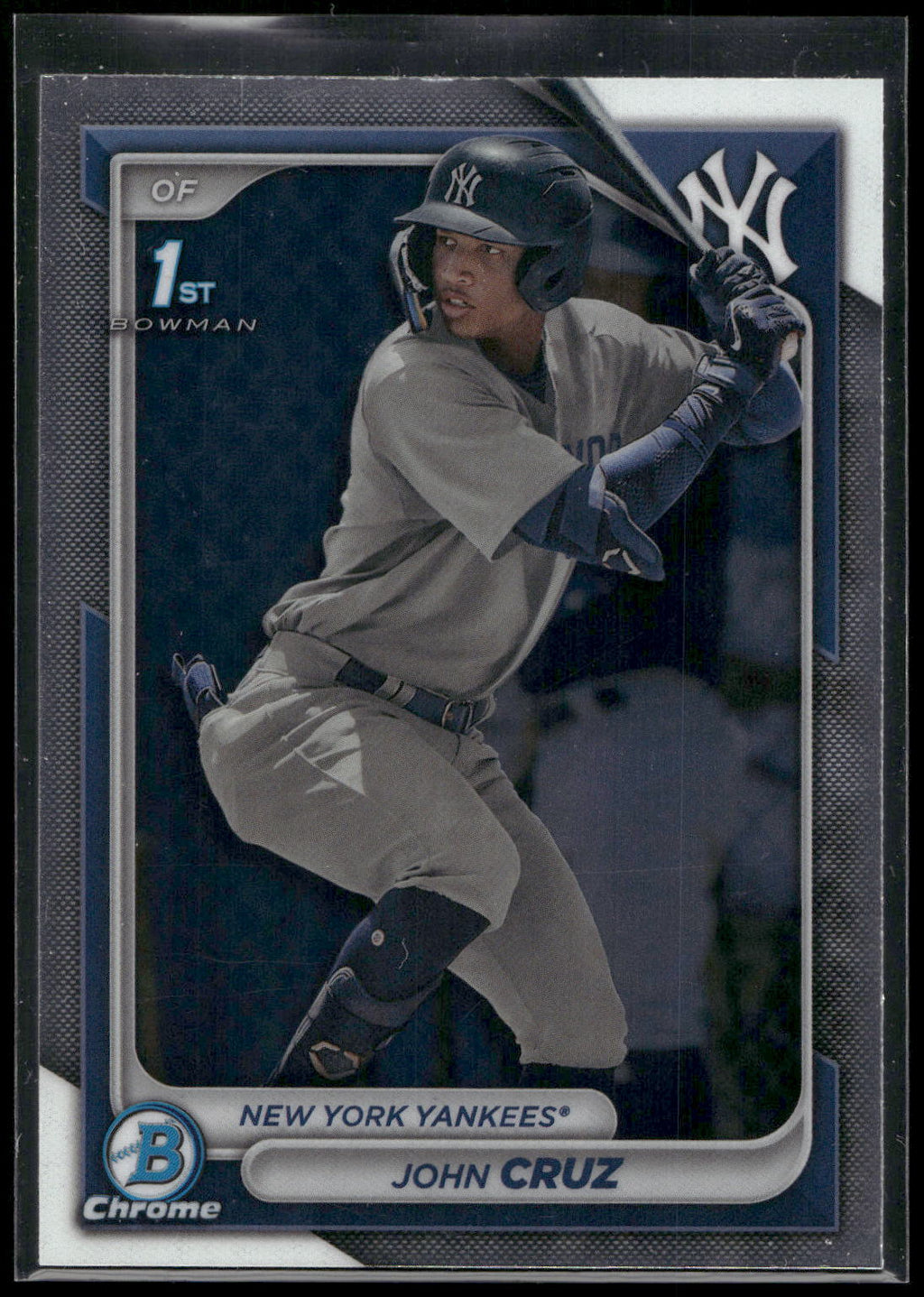 2024 Bowman #BCP-77 John Cruz Chrome Prospects