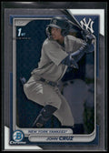 2024 Bowman #BCP-77 John Cruz Chrome Prospects