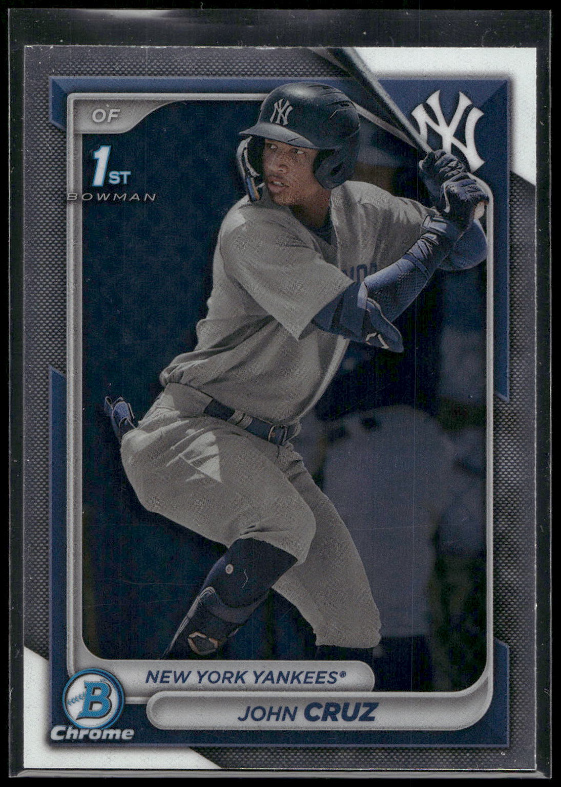 2024 Bowman #BCP-77 John Cruz Chrome Prospects