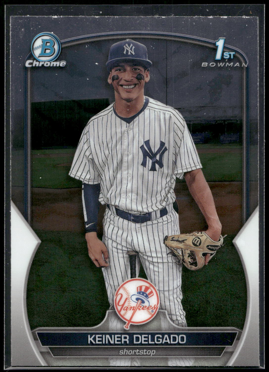 2023 Bowman Chrome #BCP-191 Keiner Delgado Prospects