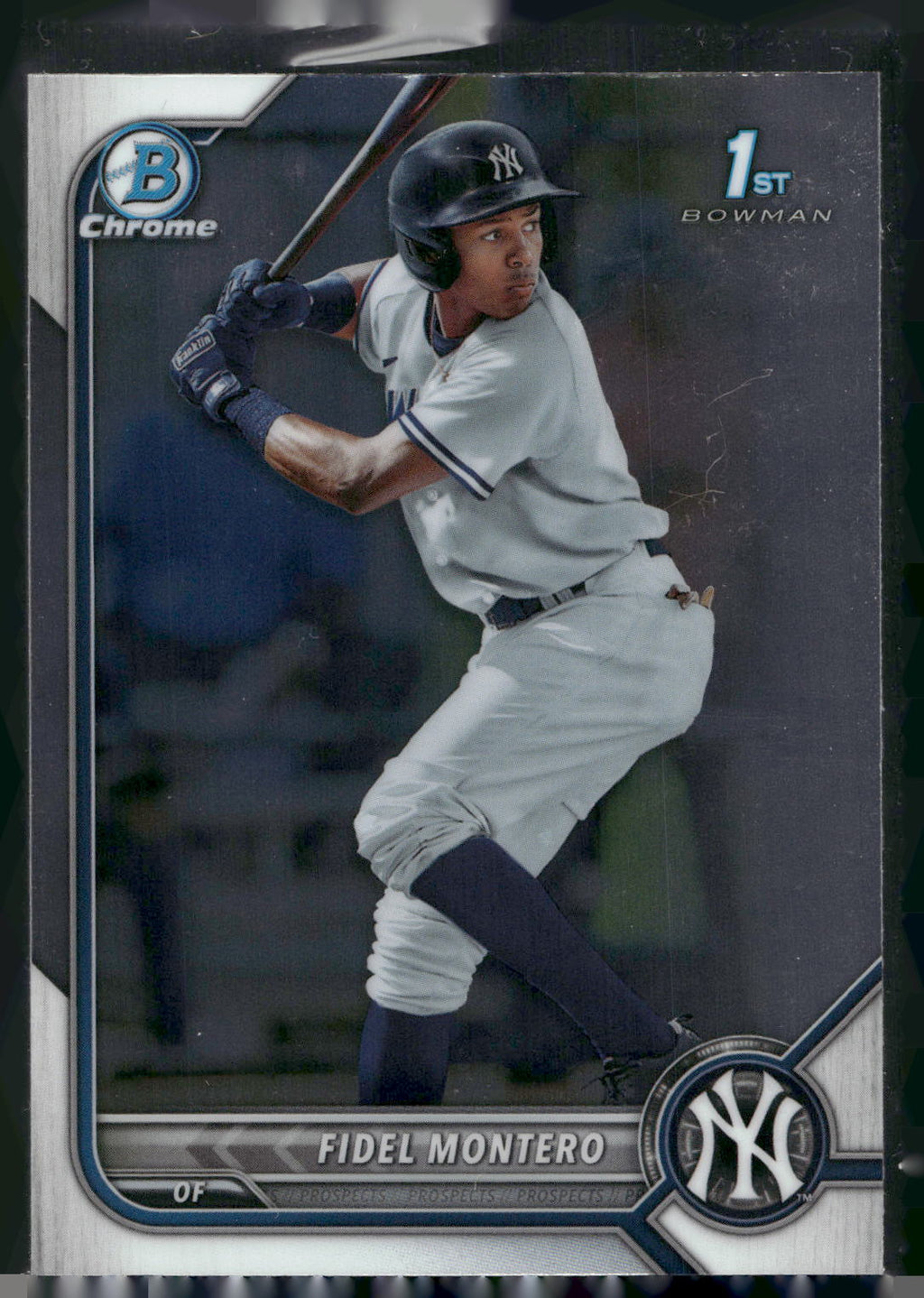 2022 Bowman #BCP-74 Fidel Montero Chrome Prospects