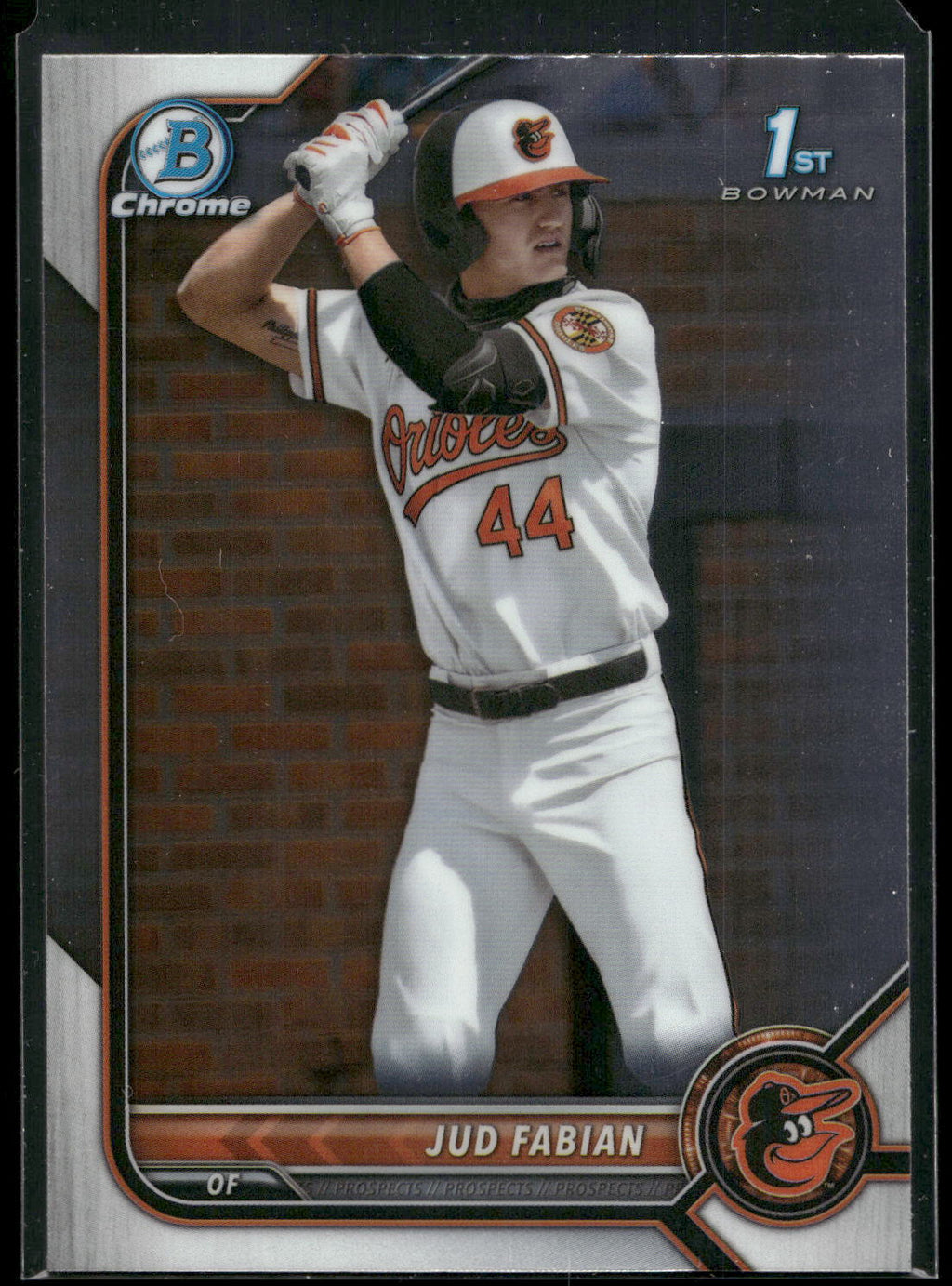 2022 Bowman Draft #BDC-114 Jud Fabian Chrome