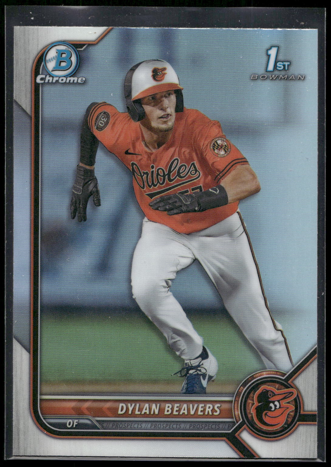 2022 Bowman Draft #BDC-160 Dylan Beavers Chrome Refractor