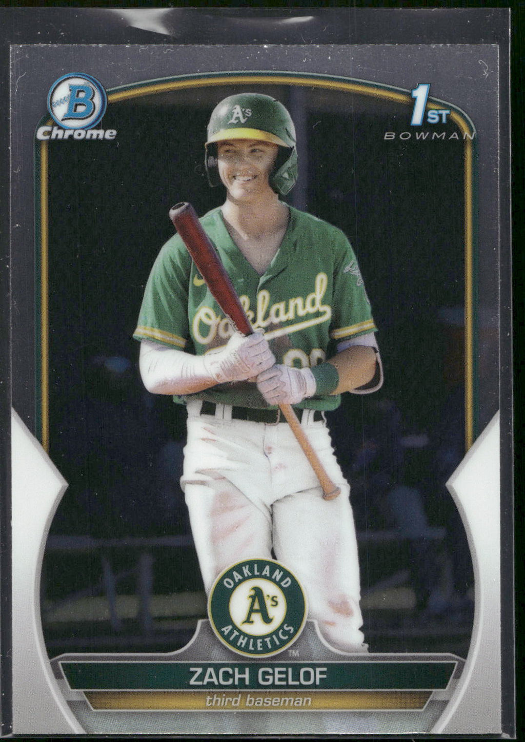 2023 Bowman #BCP-1 Zach Gelof Chrome Prospects