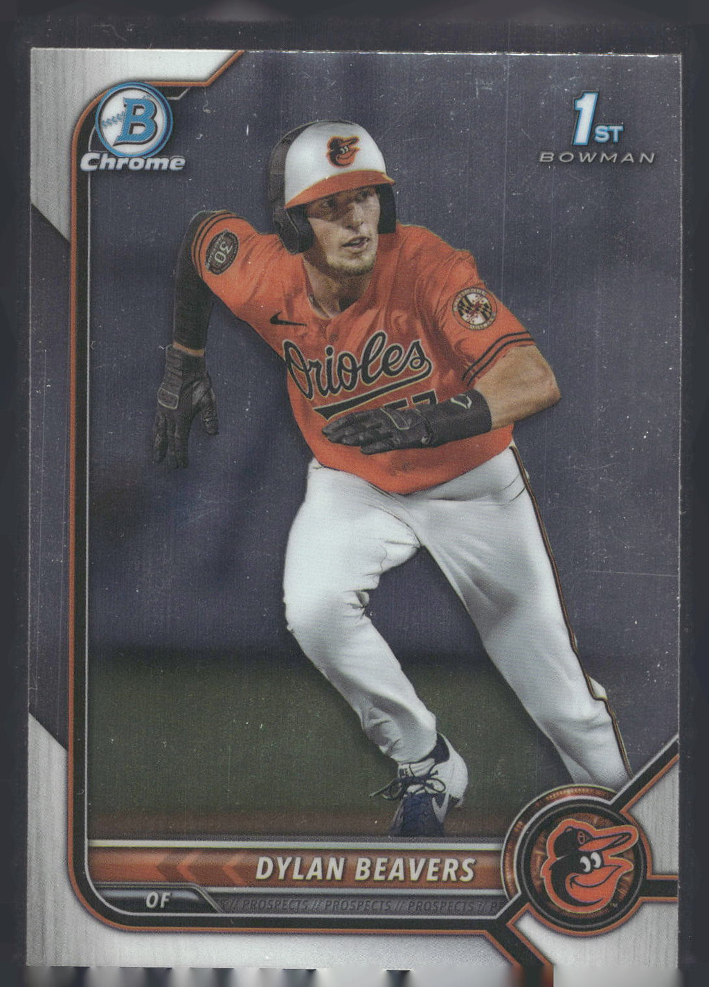 2022 Bowman Draft #BDC-160 Dylan Beavers Chrome