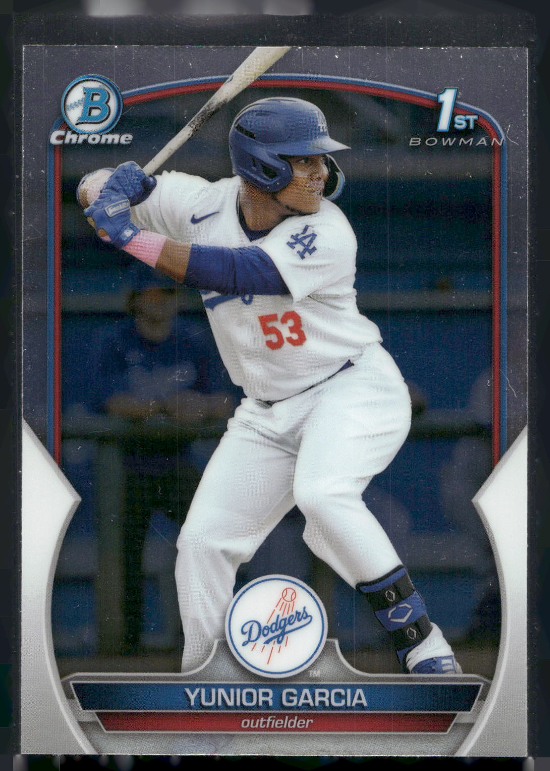 2023 Bowman #BCP-142 Yunior Garcia Chrome Prospects