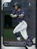 2022 Bowman #BCP-46 Warming Bernabel Chrome Prospects