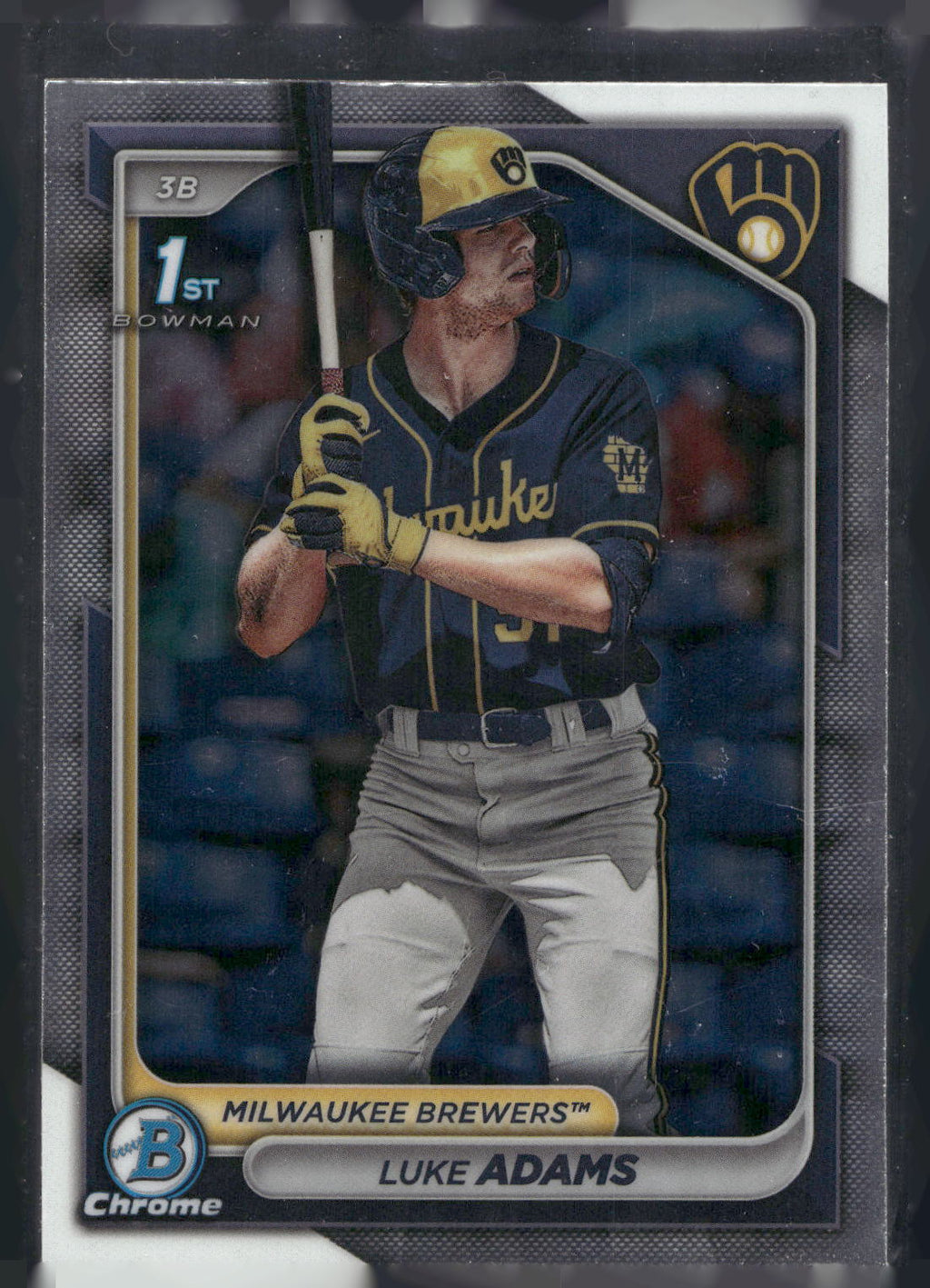 2024 Bowman #BCP-50 Luke Adams Chrome Prospects