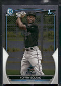 2023 Bowman #BCP-72 Yoffry Solano Chrome Prospects