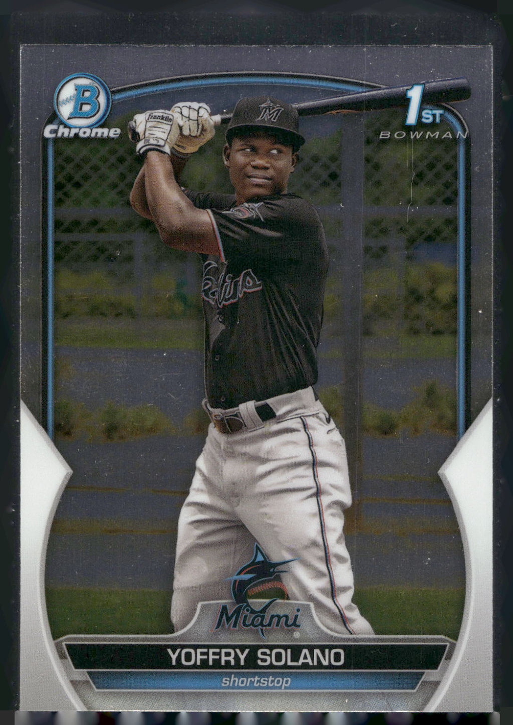 2023 Bowman #BCP-72 Yoffry Solano Chrome Prospects