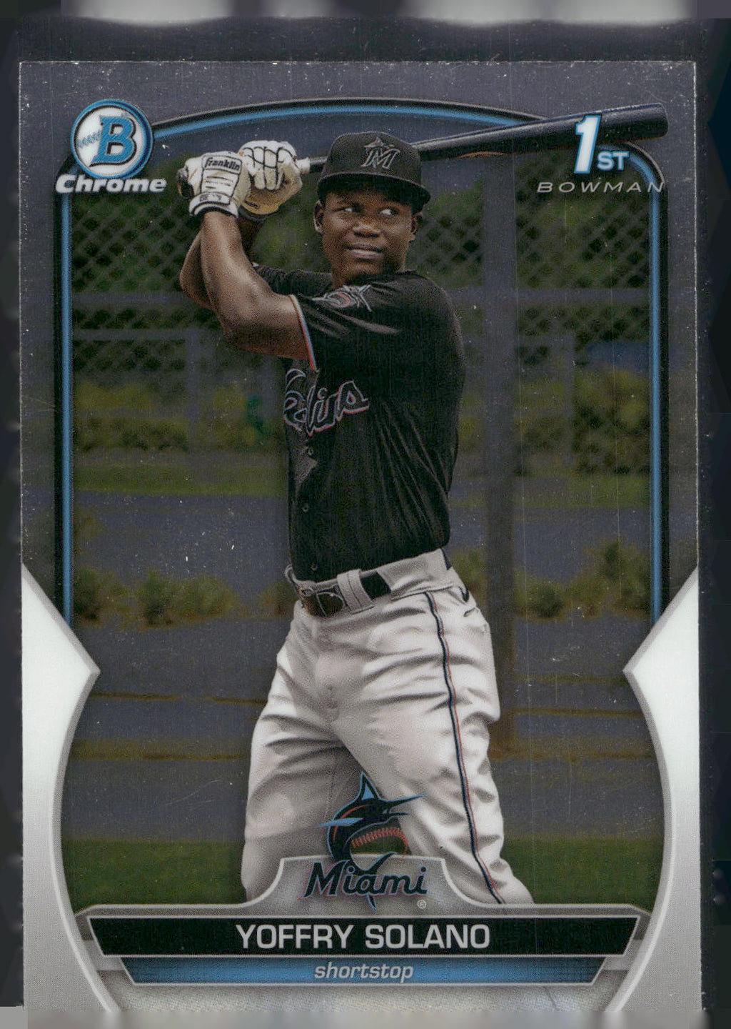 2023 Bowman #BCP-72 Yoffry Solano Chrome Prospects