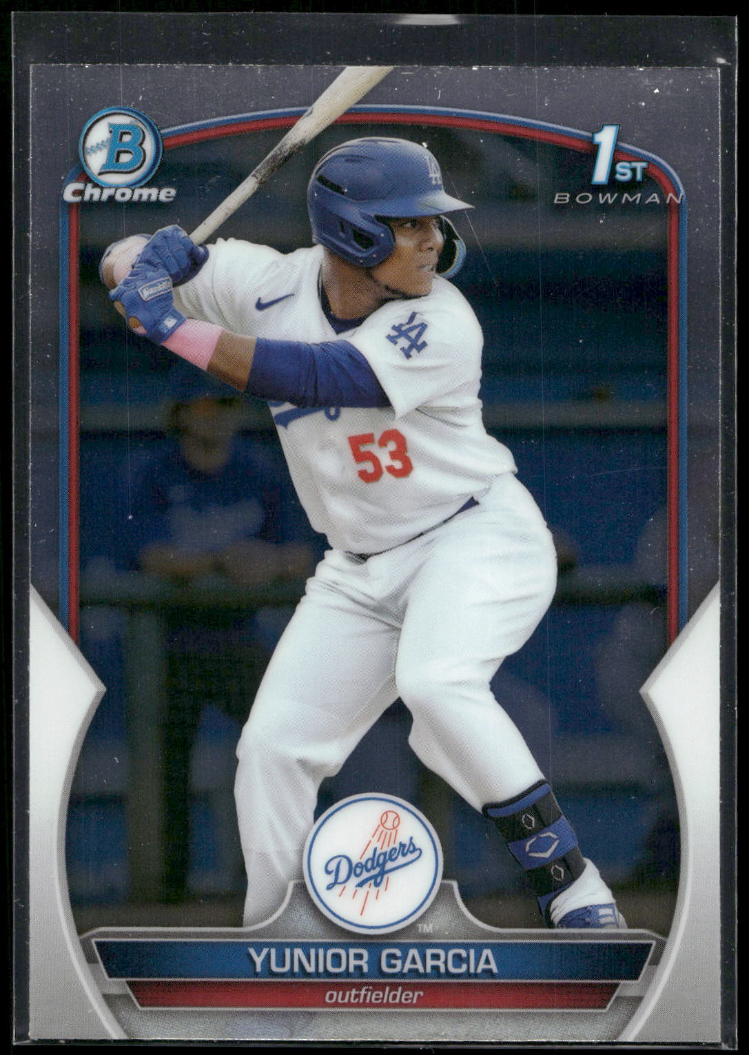 2023 Bowman #BCP-142 Yunior Garcia Chrome Prospects