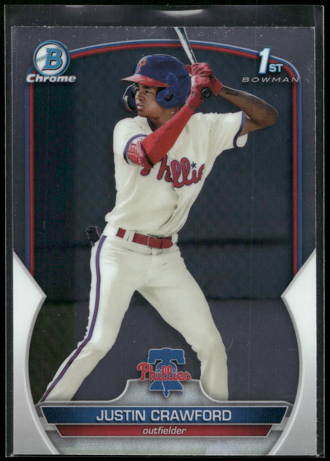 2023 Bowman #BCP-3 Justin Crawford Chrome Prospects