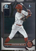 2022 Bowman Chrome #BCP-168 Jonathan Mejia Prospects