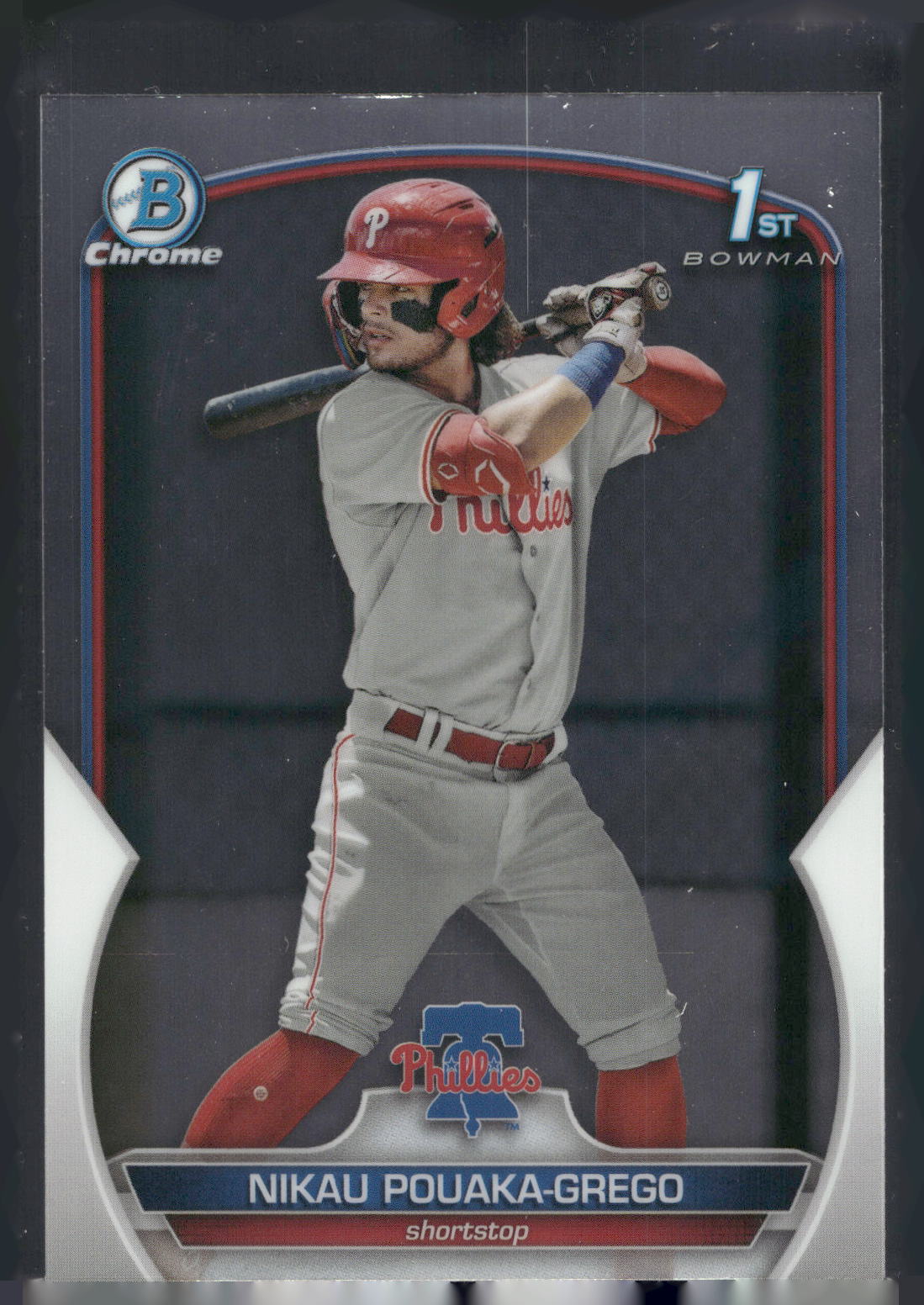 2023 Bowman #BCP-89 Nikau Pouaka-Grego Chrome Prospects