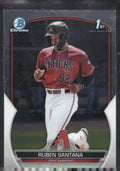 2023 Bowman #BCP-42 Ruben Santana Chrome Prospects