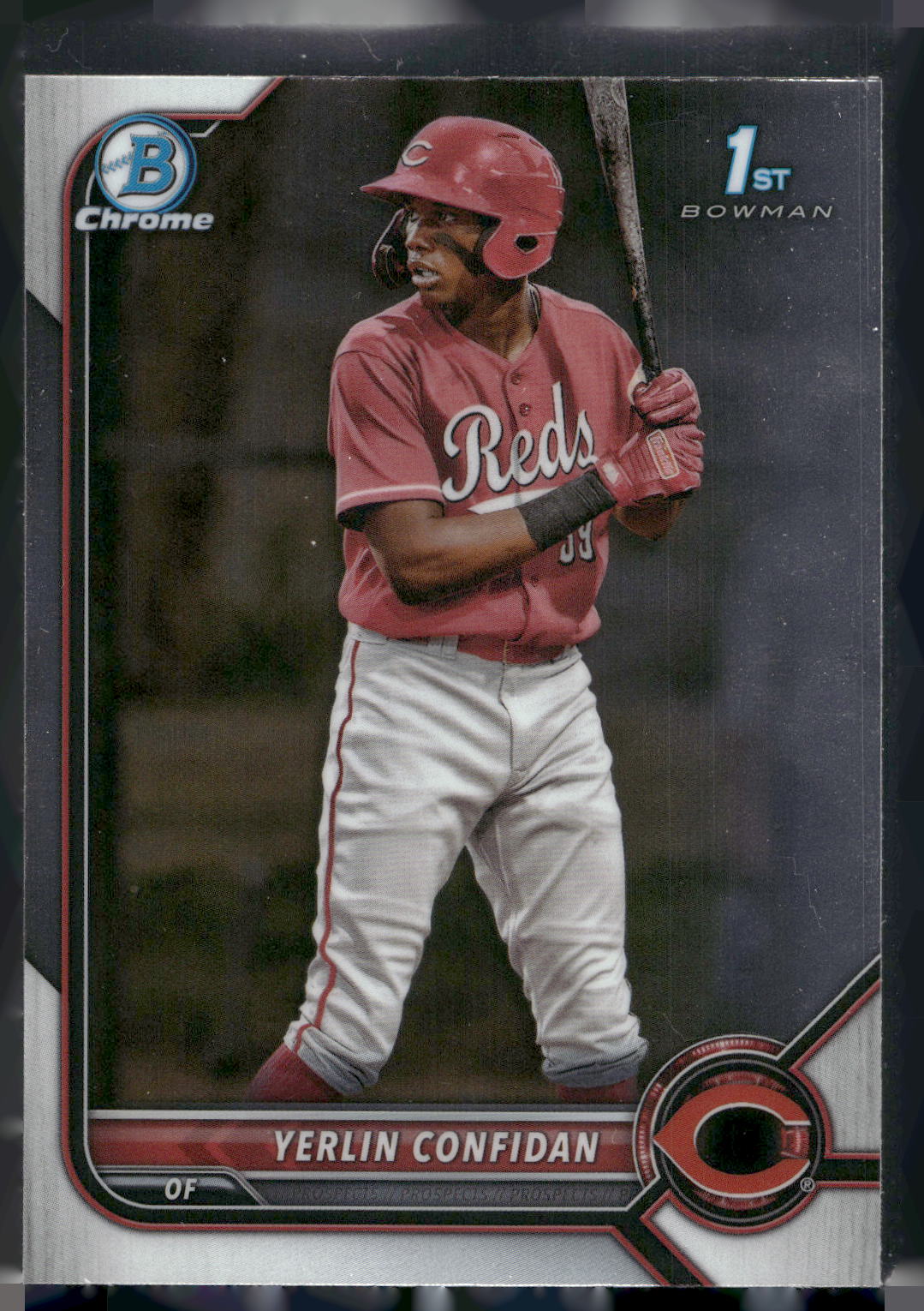 2022 Bowman Chrome #BCP-187 Yerlin Confidan Prospects