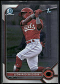 2022 Bowman Chrome #BCP-179 Leonardo Balcazar Prospects