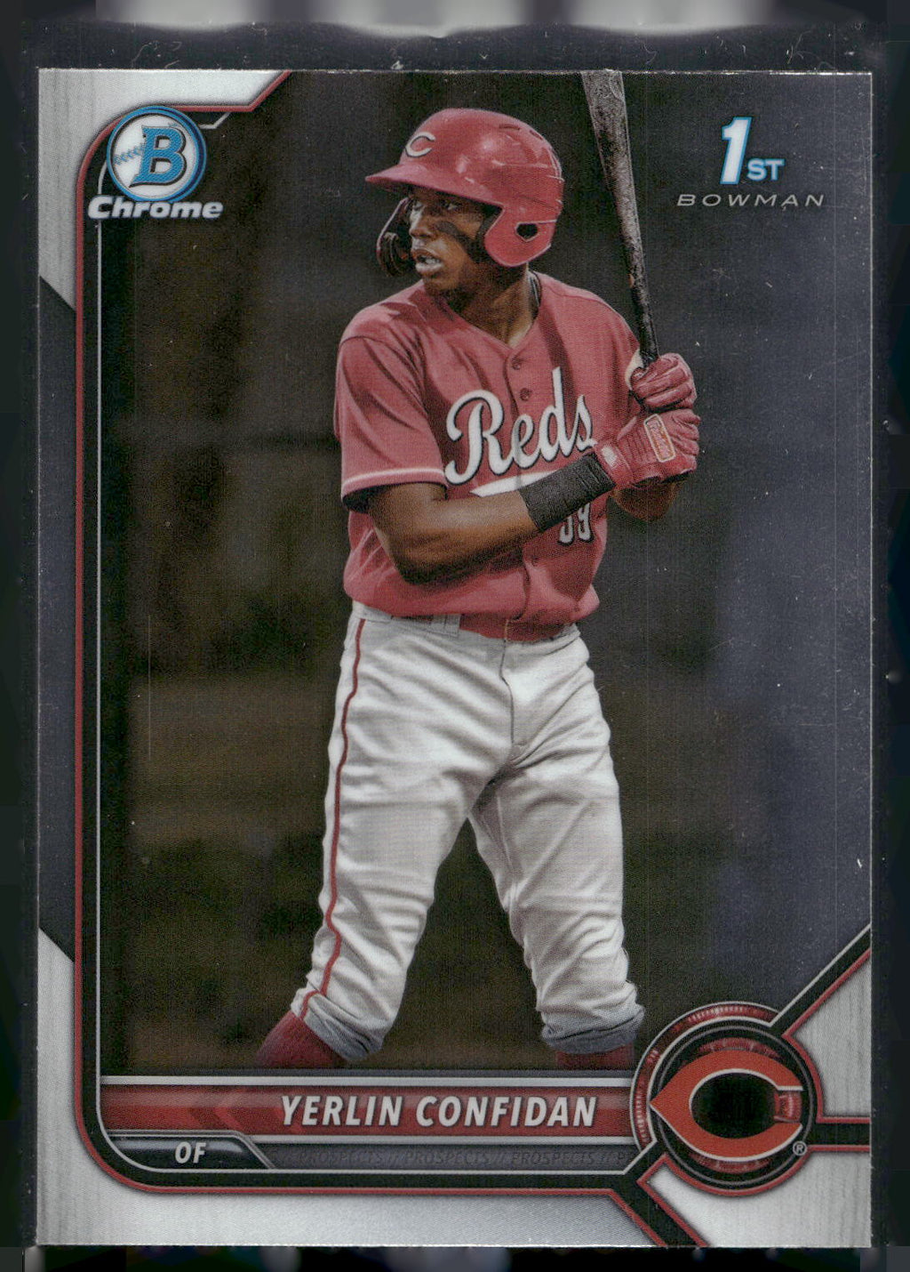 2022 Bowman Chrome #BCP-187 Yerlin Confidan Prospects