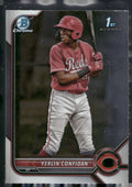 2022 Bowman Chrome #BCP-187 Yerlin Confidan Prospects