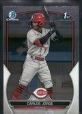 2023 Bowman #BCP-120 Carlos Jorge Chrome Prospects