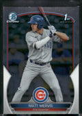2023 Bowman #BCP-74 Matt Mervis Chrome Prospects