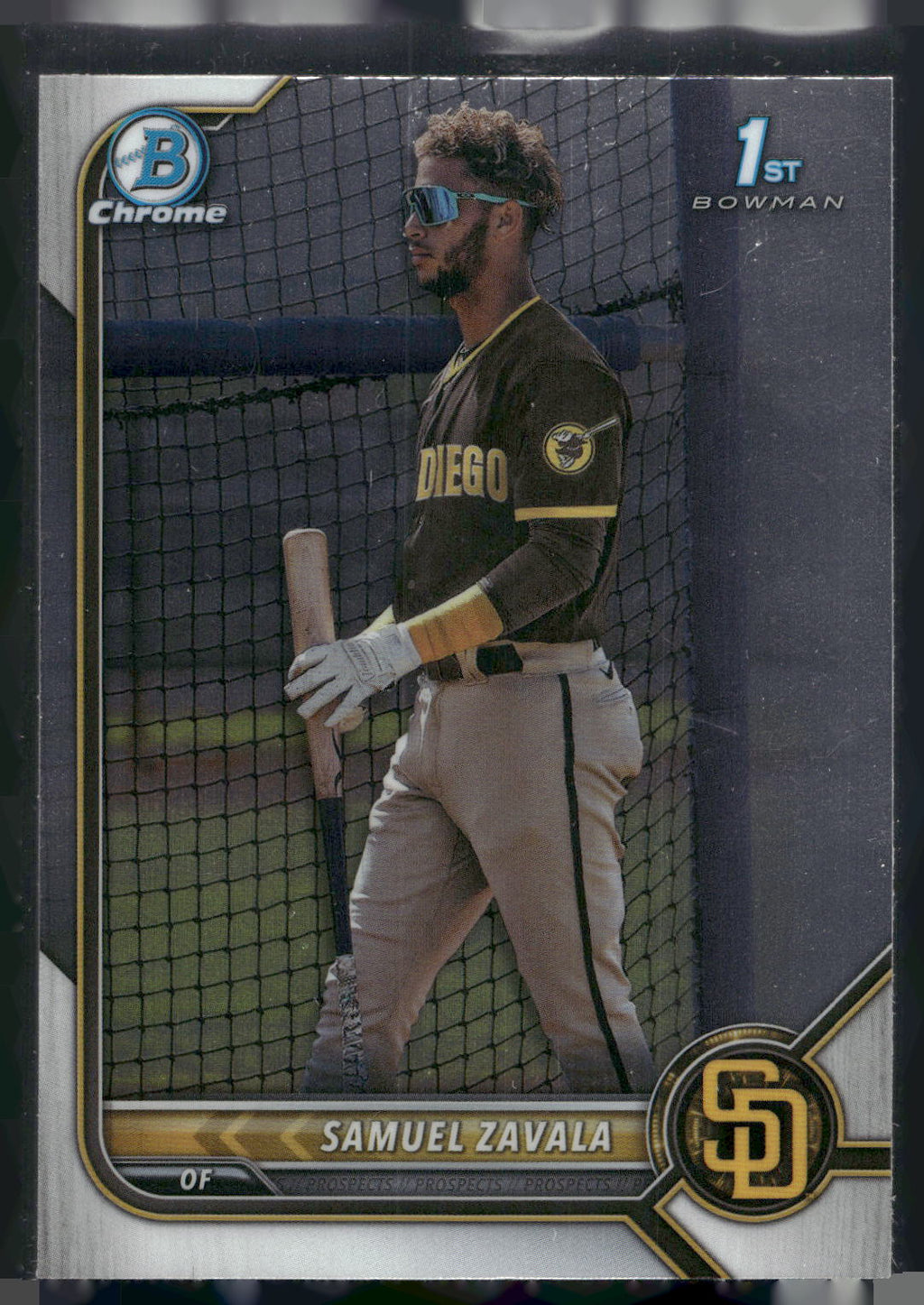 2022 Bowman Chrome #BCP-203 Samuel Zavala Prospects