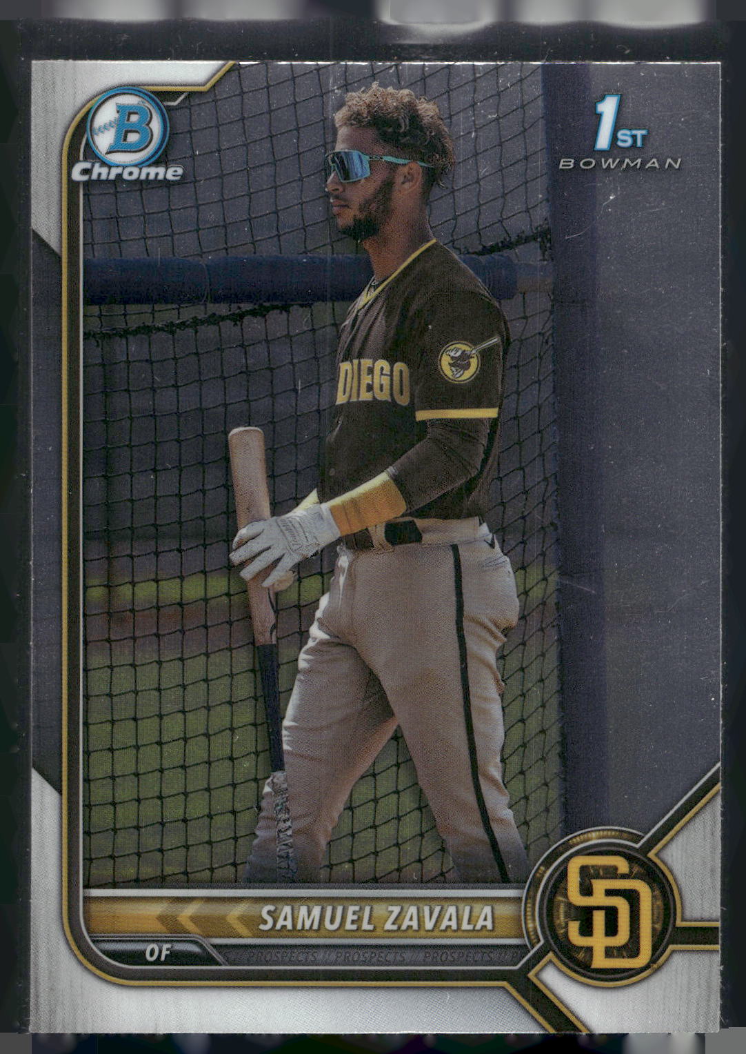 2022 Bowman Chrome #BCP-203 Samuel Zavala Prospects