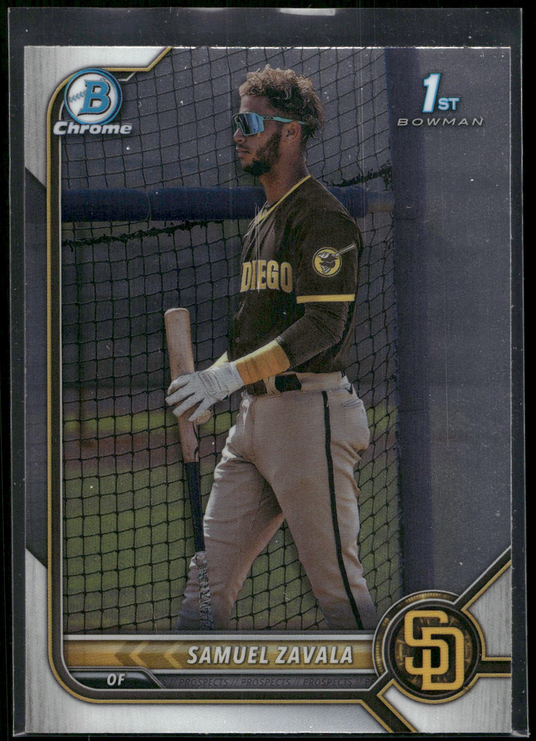 2022 Bowman Chrome #BCP-203 Samuel Zavala Prospects