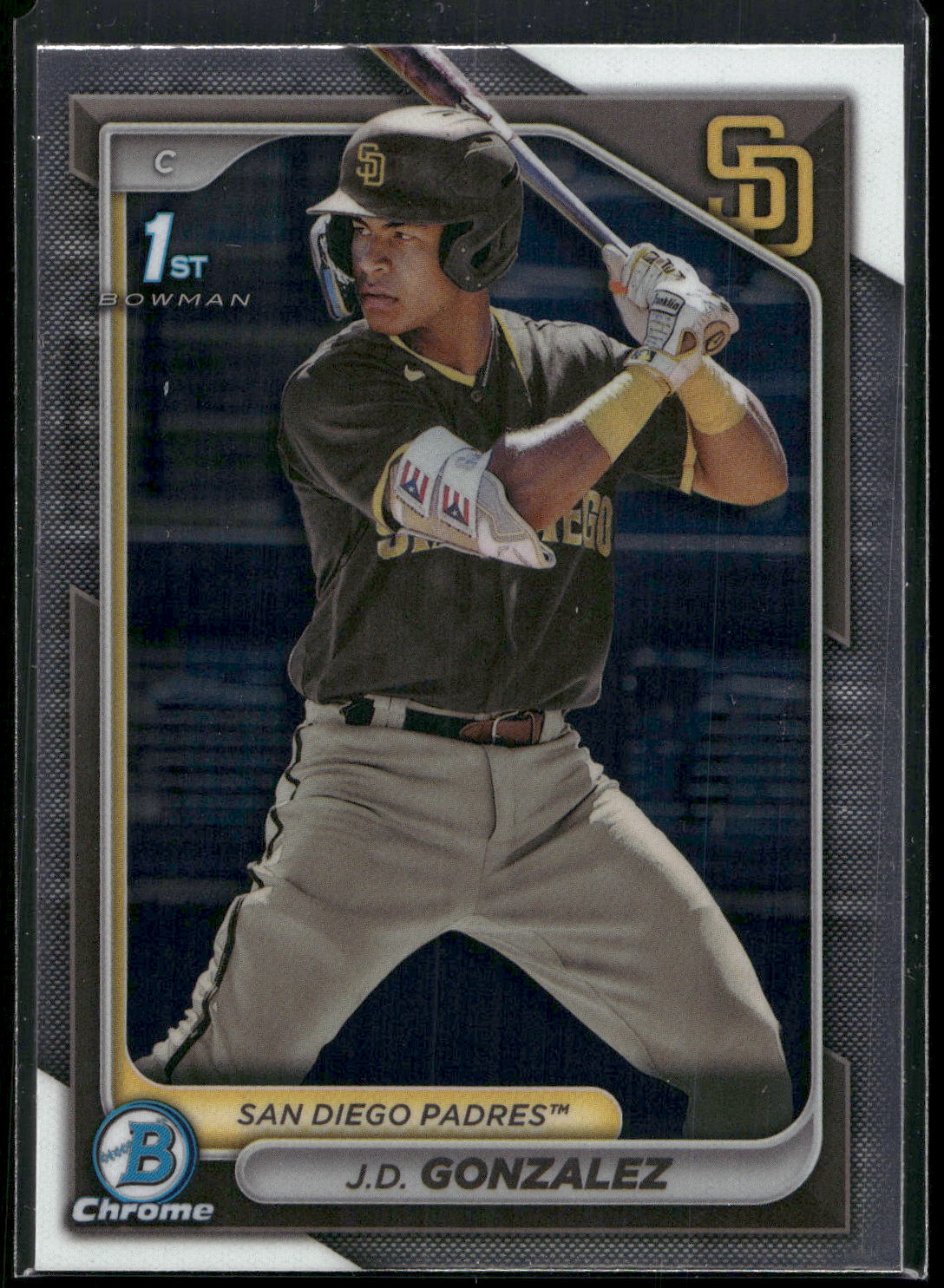 2024 Bowman #BCP-111 J.D. Gonzalez Chrome Prospects
