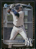 2025 Bowman #BCP-71 Richard Matic Chrome Prospects Reptilian Refractor