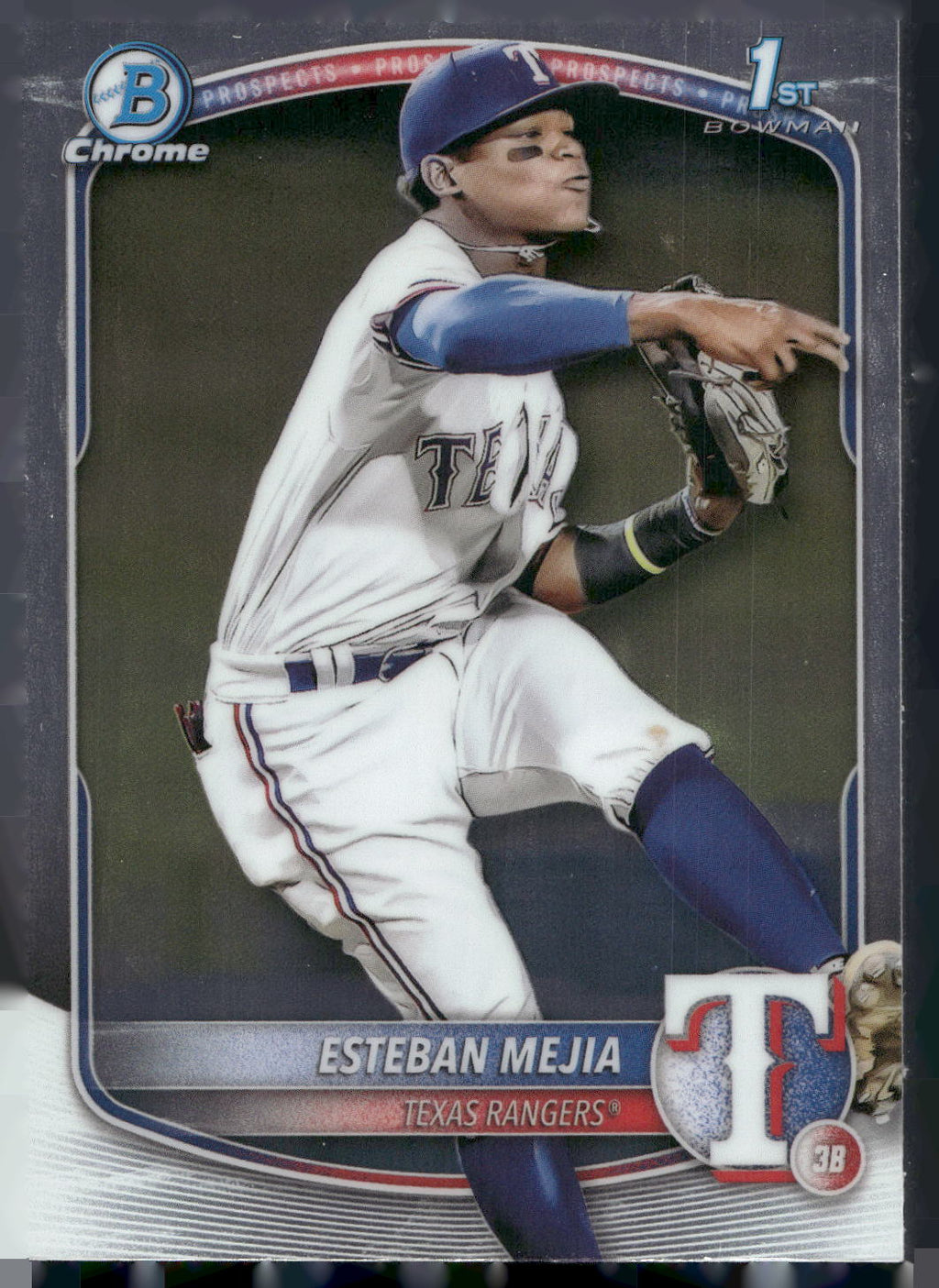 2025 Bowman #BCP-9 Esteban Mejia Chrome Prospects