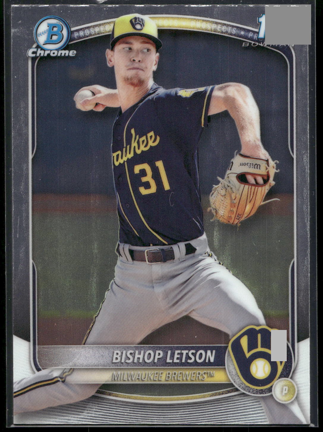 2025 Bowman #BCP-30 Bishop Letson Chrome Prospects
