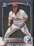 2025 Bowman #BCP-65 Aroon Escobar Chrome Prospects